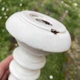 Late 19th century Portuguese wooden mirror, Bilros style - Rare