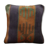 Handmade Striped Kilim Cushion Cover 37x40cm