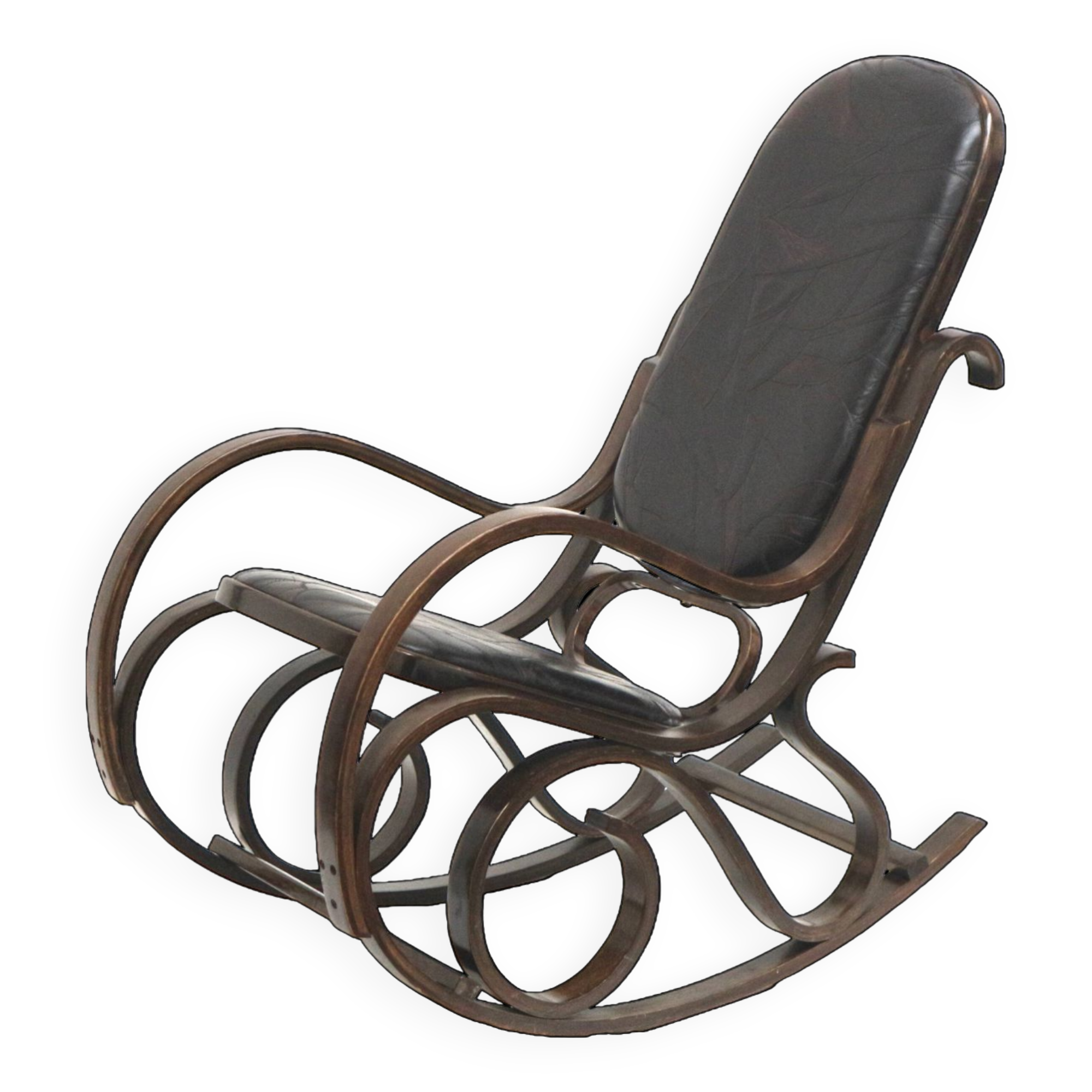 Rocking chair by Luigi Crassevig for Crassevig, Italy, 1970s
