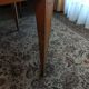 Table en bois ovale