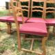 Set of 6 antique chairs