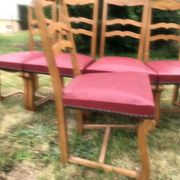 Lot de 6 chaises anciennes