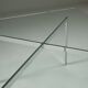 Table basse Original Barcelona par Ludwig Mies van der Rohe pour Knoll, 1920
