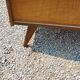 Vintage Golden Blond Oak Chest of drawers Feet Compass 6 Drawers 1 Door 50s