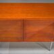 Diamond Point mahogany sideboard by Antoine Philippon & Jacqueline Lecoq for Behr, 1964
