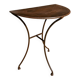 Table console en fer forgé artisanal