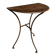 Table console en fer forgé artisanal