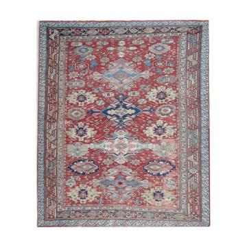 Rare Antique Persian Rugs Azerbaijan, Soumak Flat-Weave Rug-167x197cm