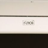 Leather armchair Gae Aulenti knoll edition 1974