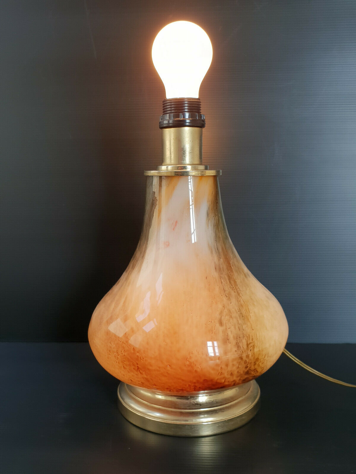 Murano luminous lamp foot 1970