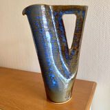 Stoneware carafe design signed