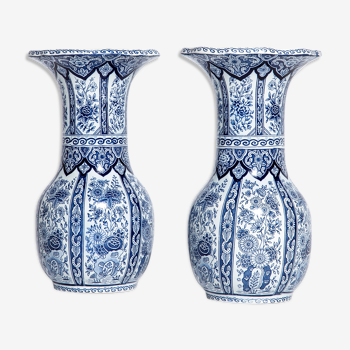 Couple de vases Delft