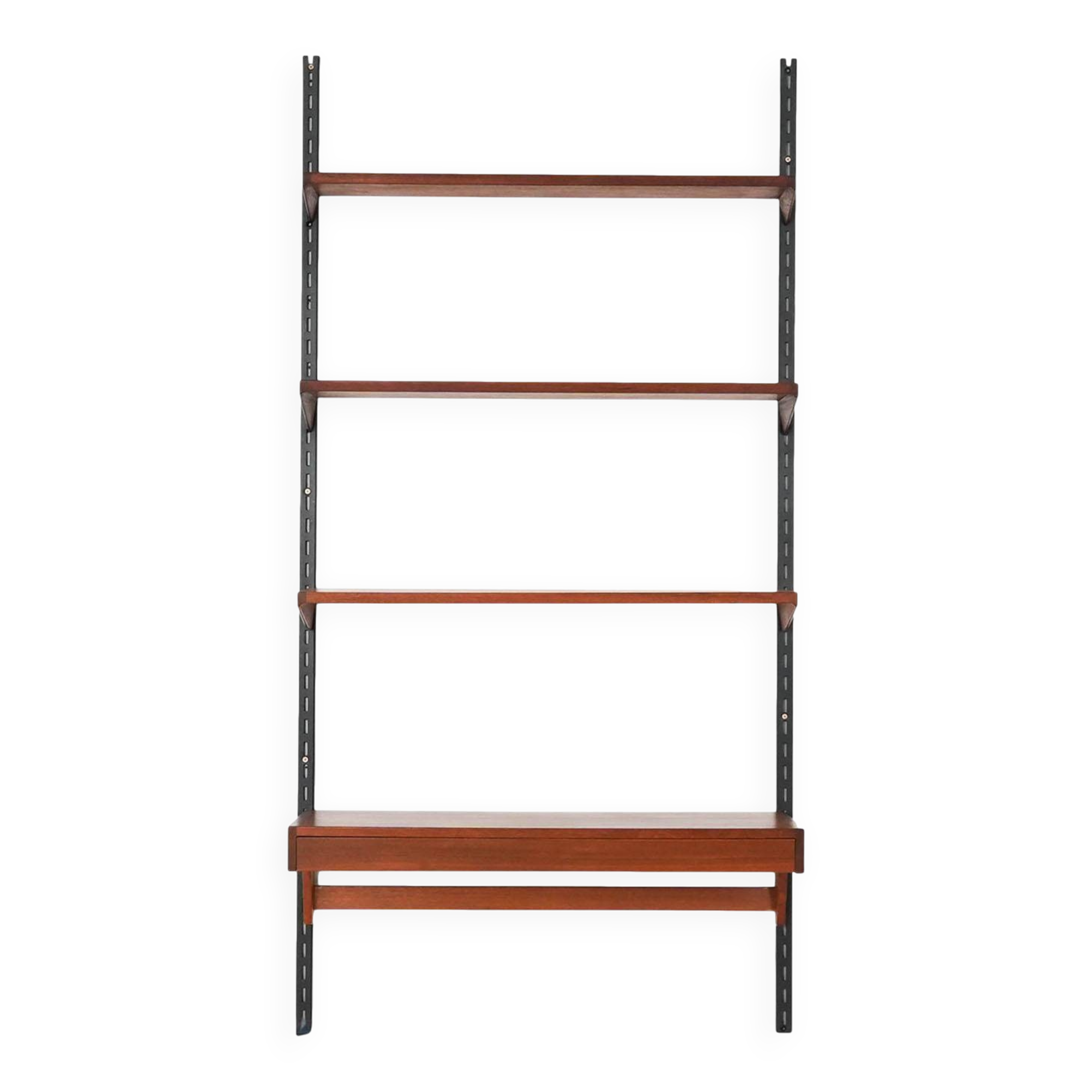 Teak modular shelving unit, Danish design, 1960s, designer: Kai Kristiansen