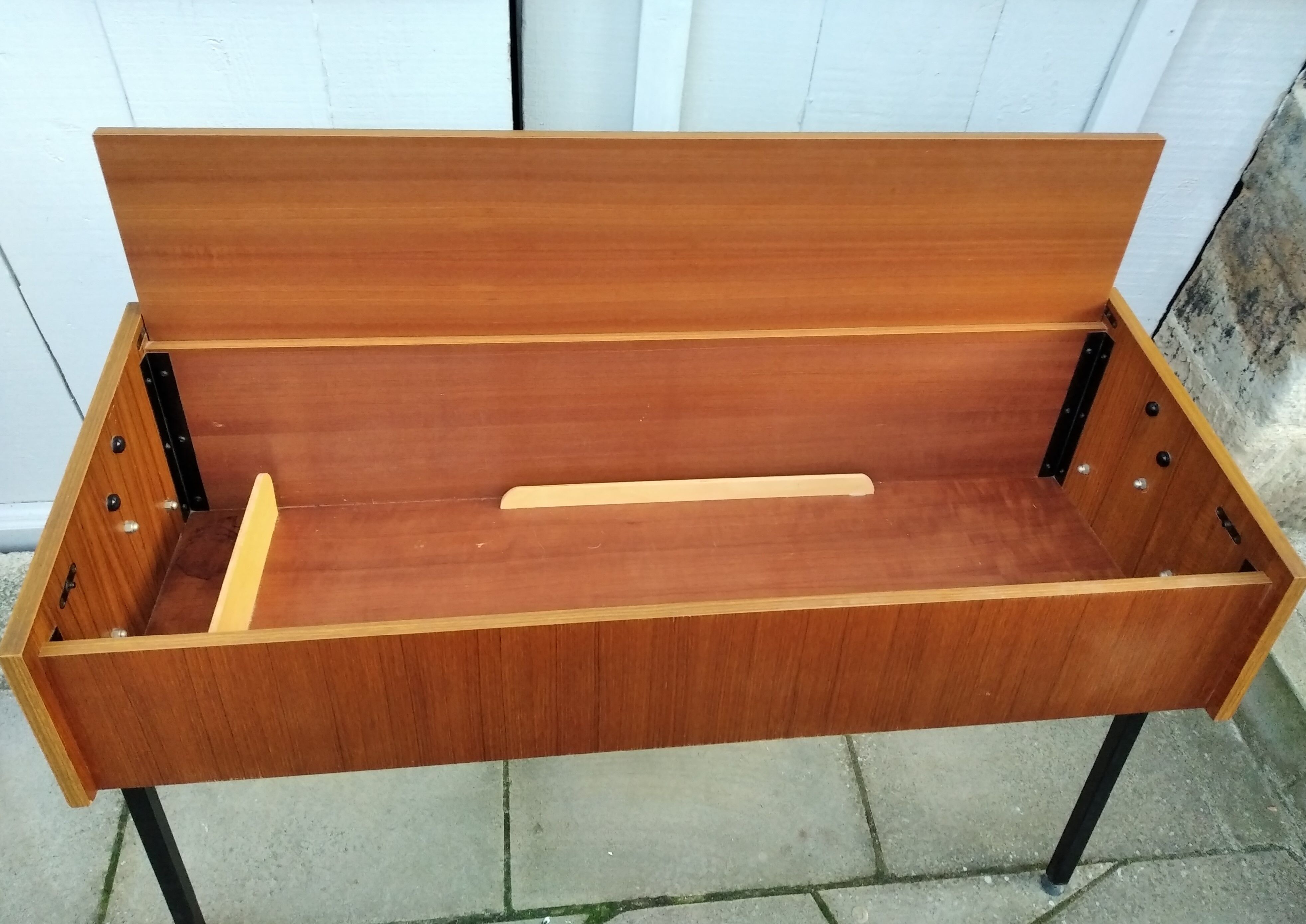 Scandinavian vintage console 1950