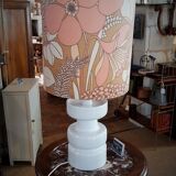 Foot porcelain vintage lamp