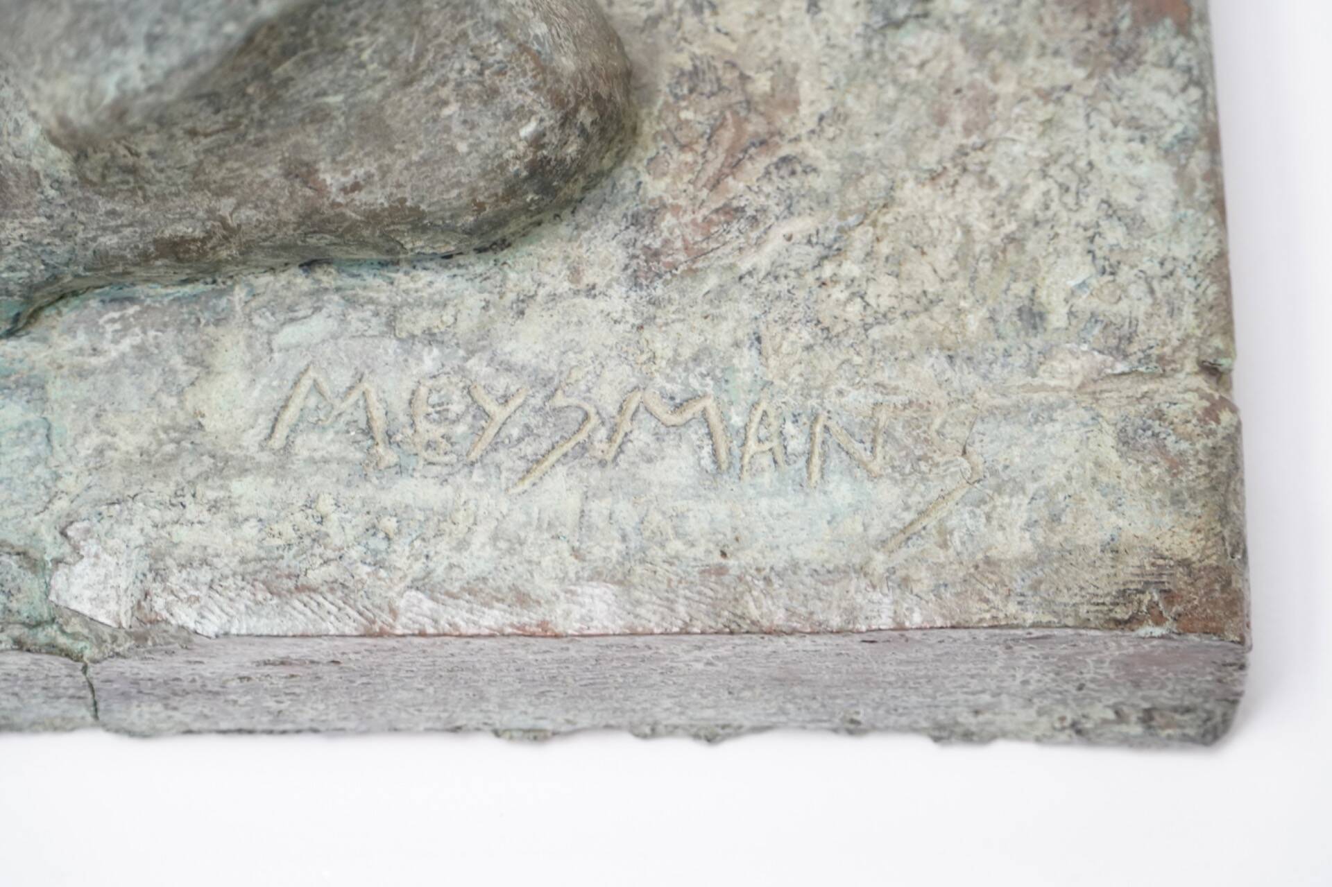 Willy Meysmans, Modernist Sculpture in Plaster