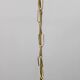 Italian mid-century glass and brass pendant light, 1960s