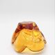 Ashtray - Morano Sommerso - Amber - 1960