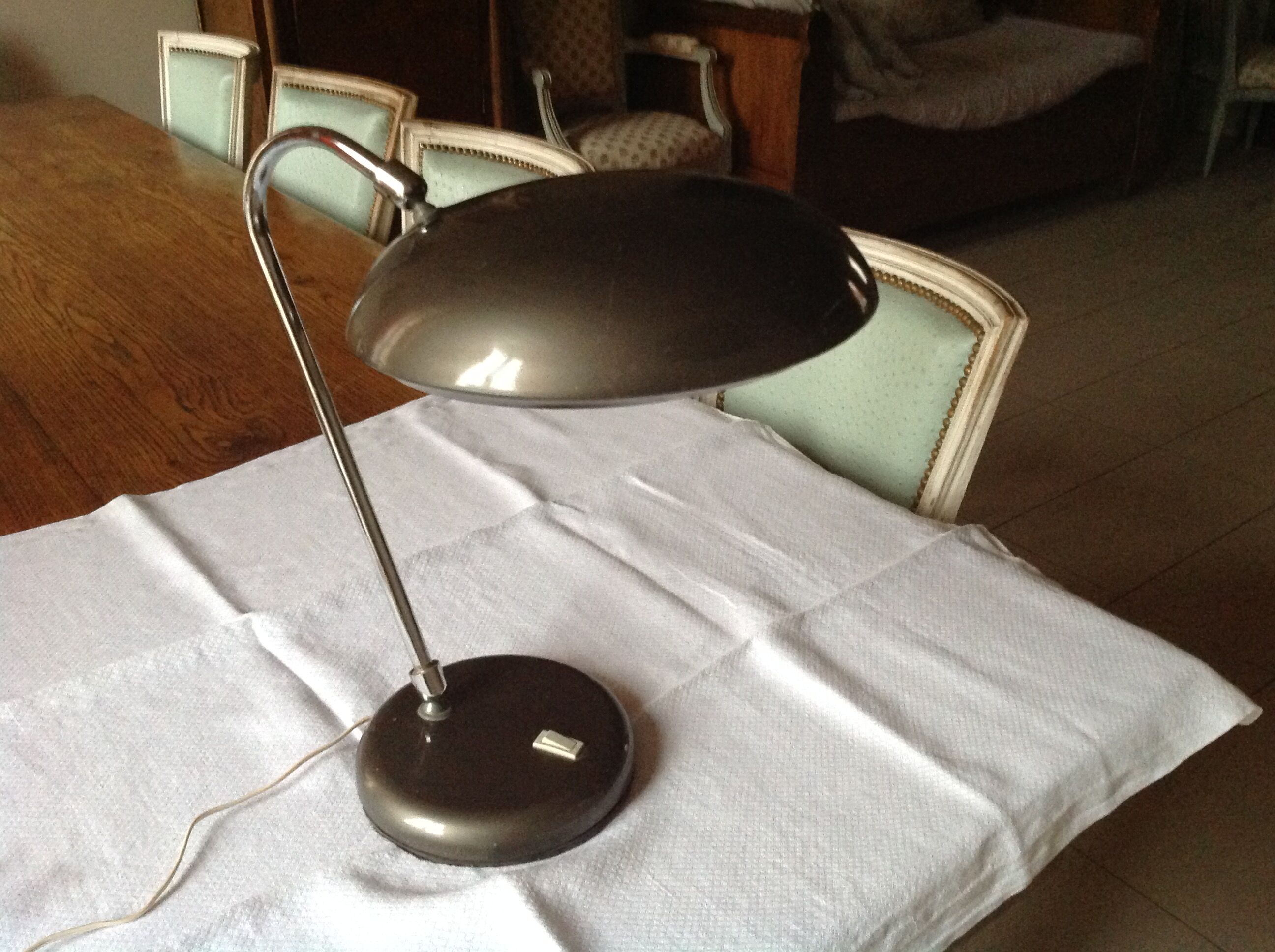 Lampe de bureau vintage orientable années 70