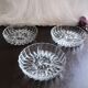 Serving dish called "beggar" vintage cut glass