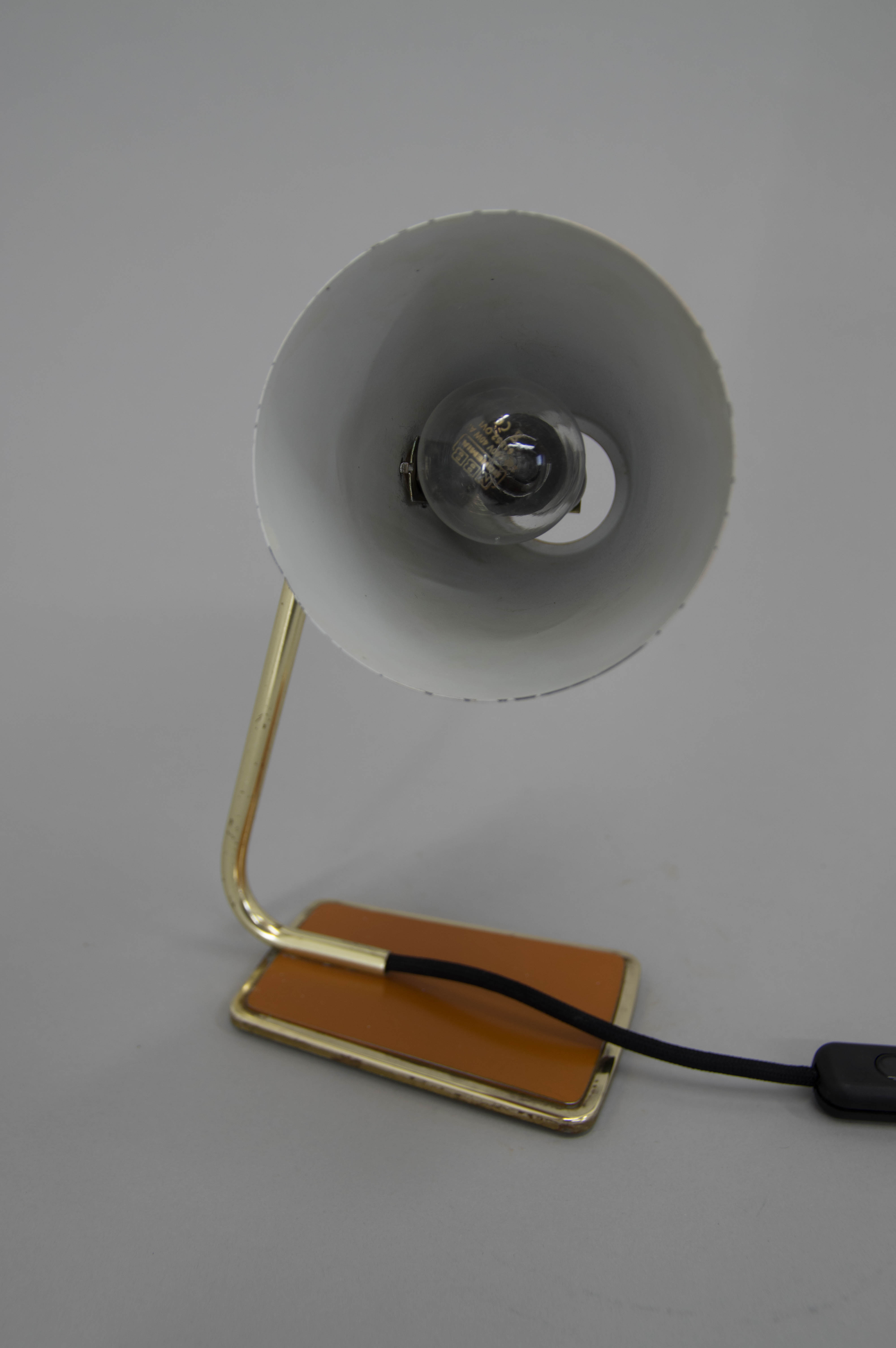Table or Bedside Lamp, Czechoslovakia, 1960s