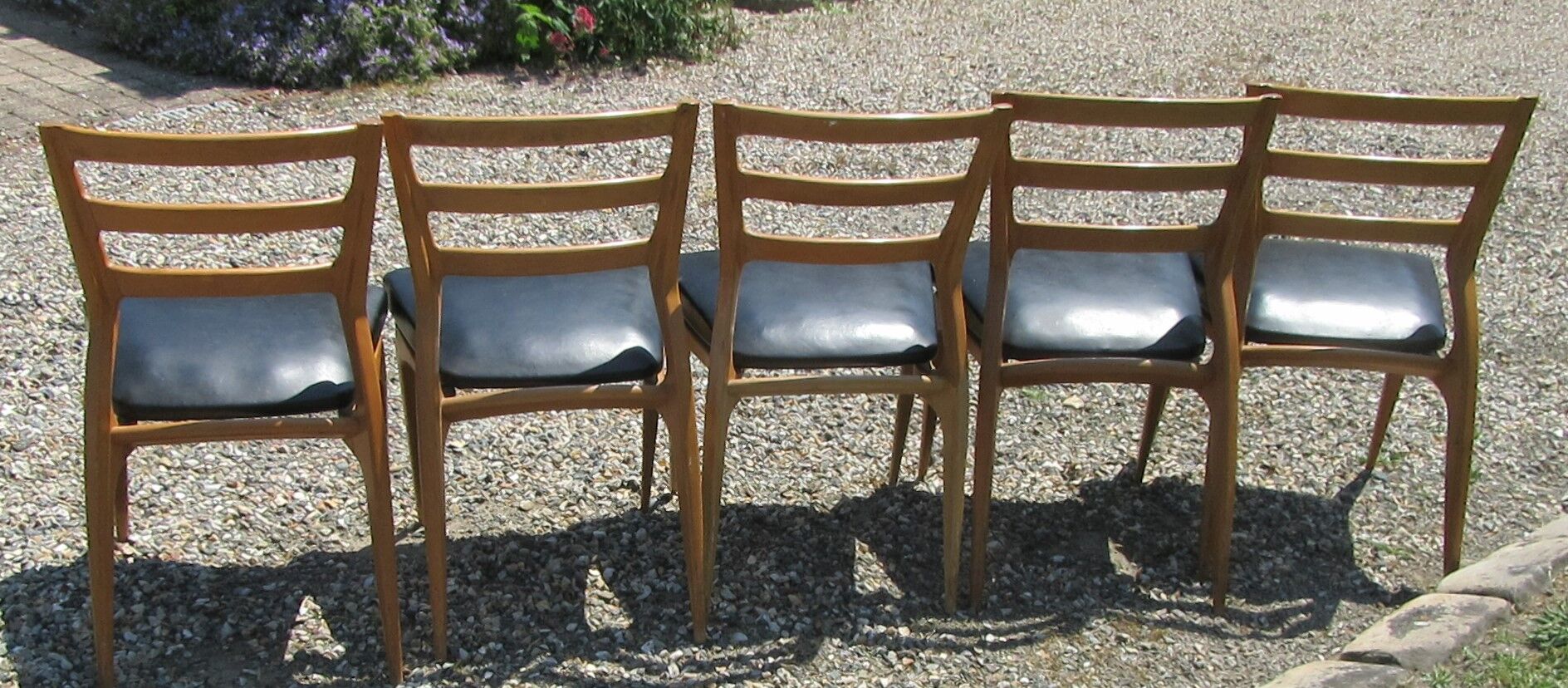 Vintage Scandinavian style chairs