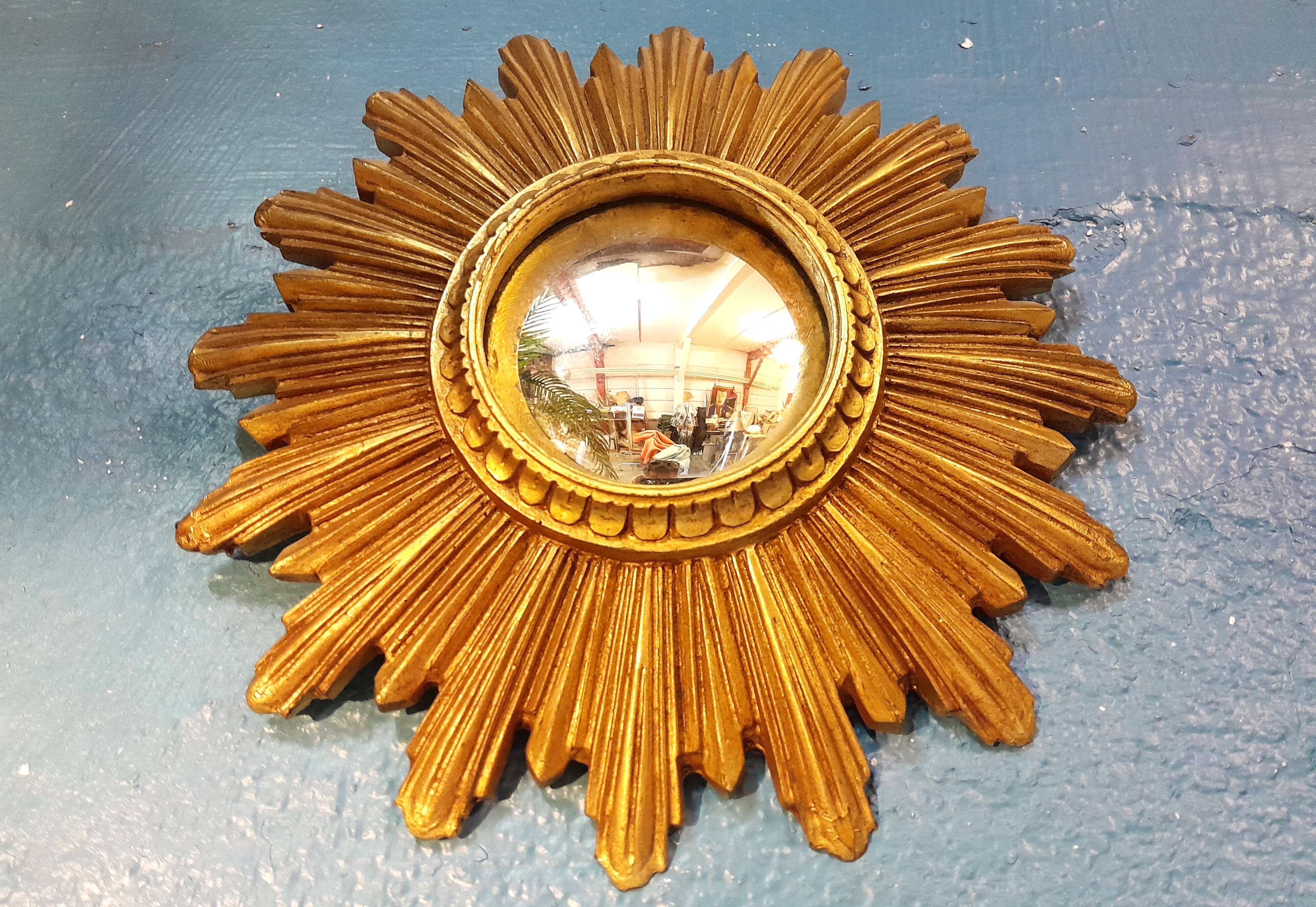 Miroir mural "Sorcière" 1950s
