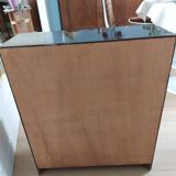 Small mahogany shelf