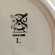 8 French earthenware dinner plates (Gien Sarreguemines Digoin Moulin des Loups Orchies)