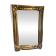 Miroir Louis XV, glace au mercure et bois doré, XIXe