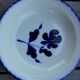 Trio of hollow dishes blue tones