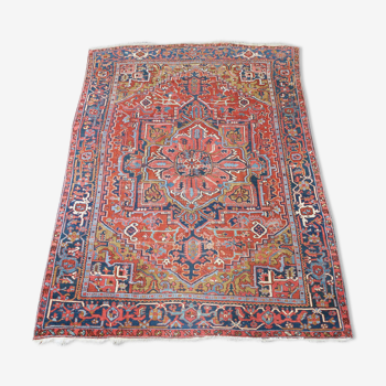 Antique heriz karadja carpet natural colours, 1890 - 340x260cm