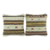Set of 2 vintage kilim cushion covers 41x41 cm