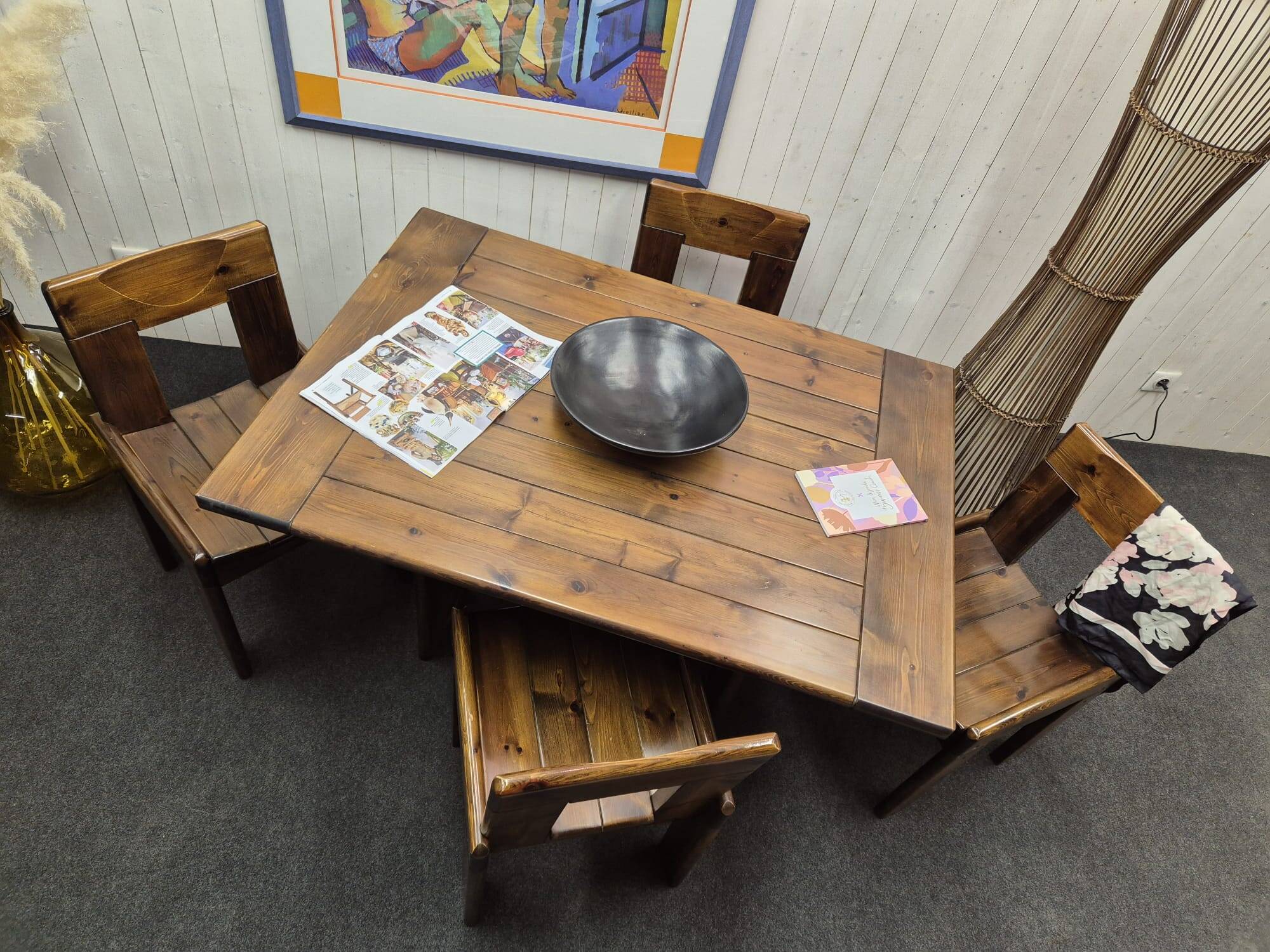 Silvio Coppola table and chair set