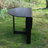 Scandinavian design oval table felling vintage folding 60-70-80