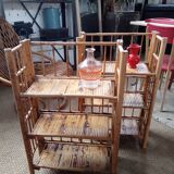 Bamboo shelves