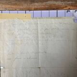 Watercolour on paper depicting a path by C. Piveteau 1915