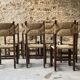 Vintage straw chairs