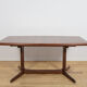 Table à manger extensible en palissandre de style mid-century moderne, Danemark, années 1960.