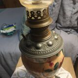 Old slip oil lamp