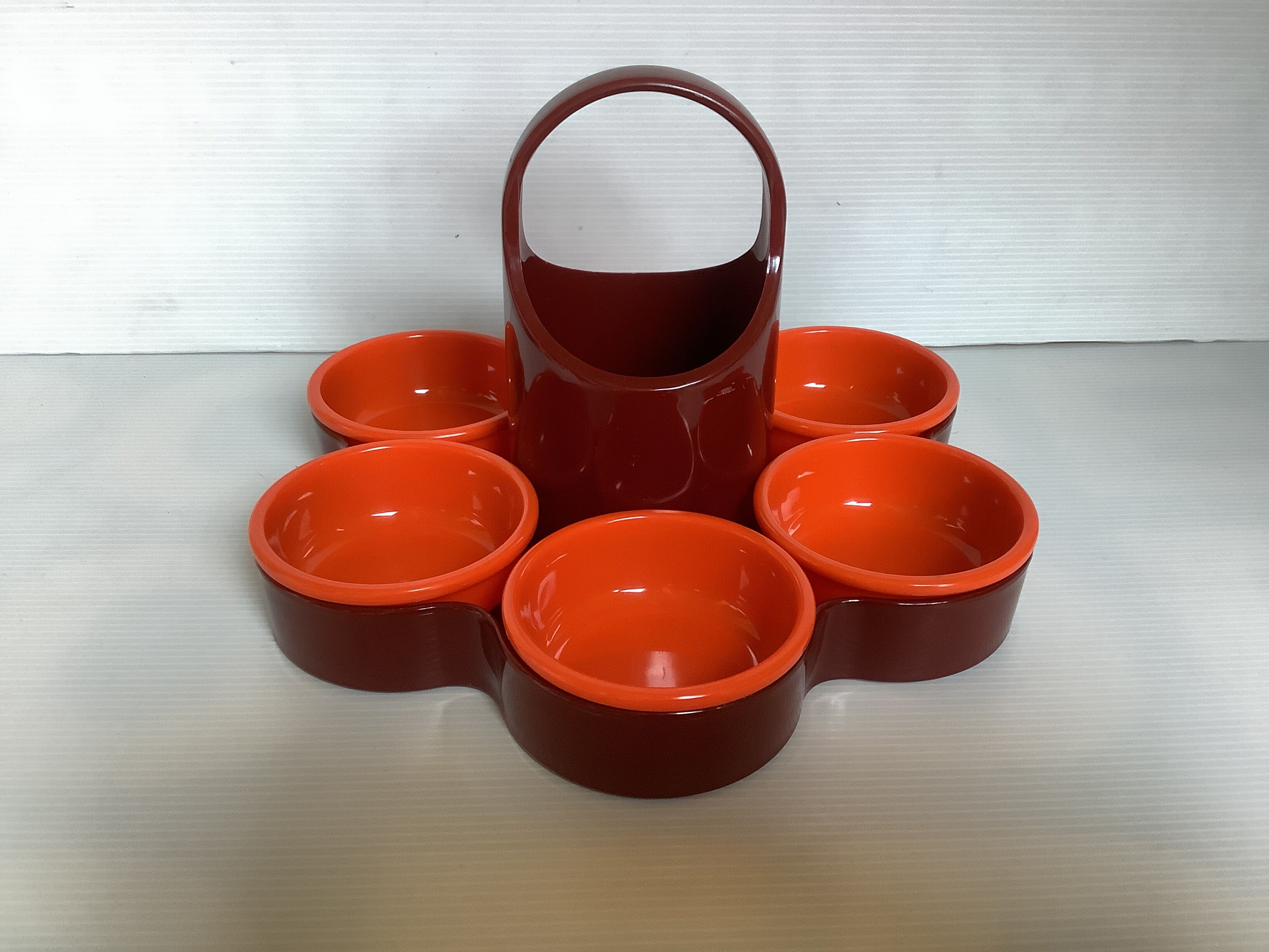 Servant flower with 6 orange cups Emsa