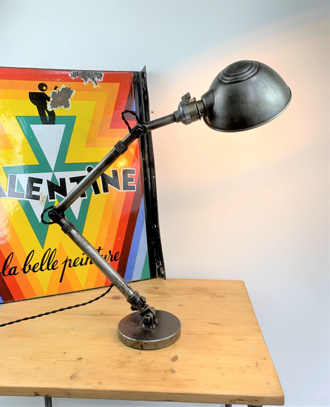 Ajusco adjustable fixture co milwaukee wis old american lamp brand ajusco 1930