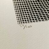 1970s Victor Vasarely Limited numbered Edition Lithograph.