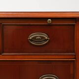 Heldense Exclusive English furniture Cherry wood cabinets 1970s