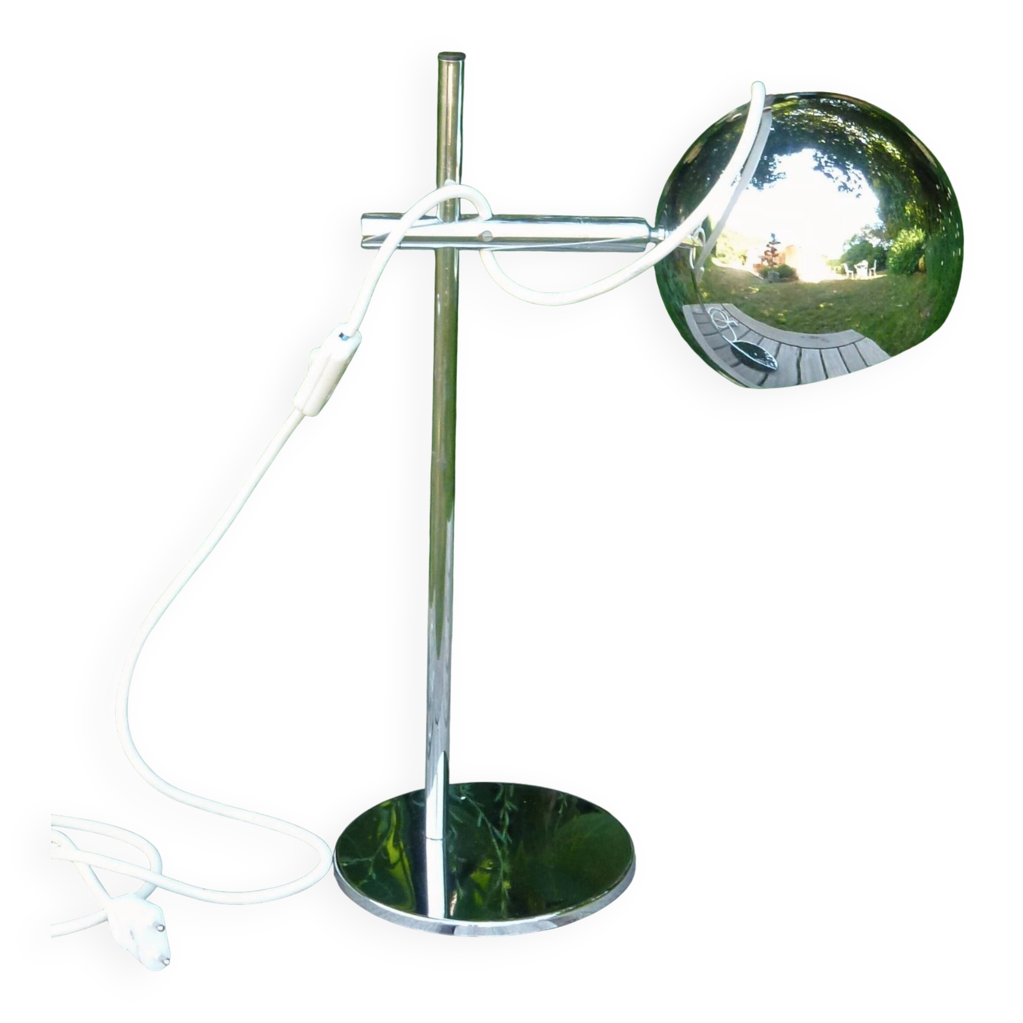 Vintage Space Age / Eyeball desk lamp
