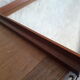 Scandinavian teak mirror