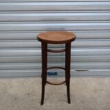 Wooden bistro stool and Baumann canning