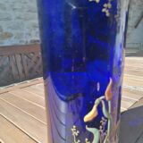 Unsigned F. T. Legras vase with daffodil decoration