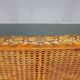 Antique Carved Sofa with Cane Sides , Czechoslovakia