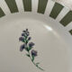 Vintage floral plates, country chic bohemian style.